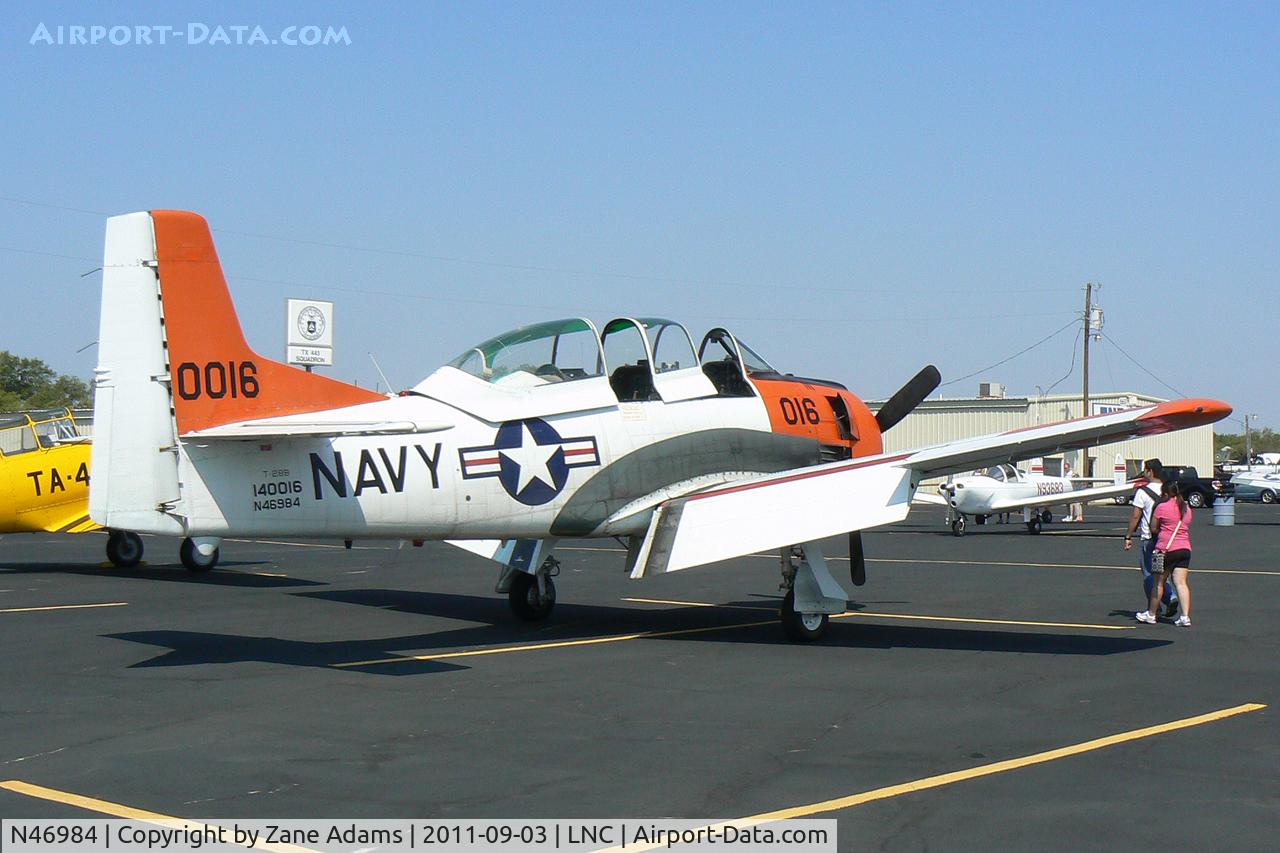 N46984, 1955 North American T-28B Trojan C/N 219-15, At the 2011 Warbirds on Parade Fly-in at Lancaster Airport, TX