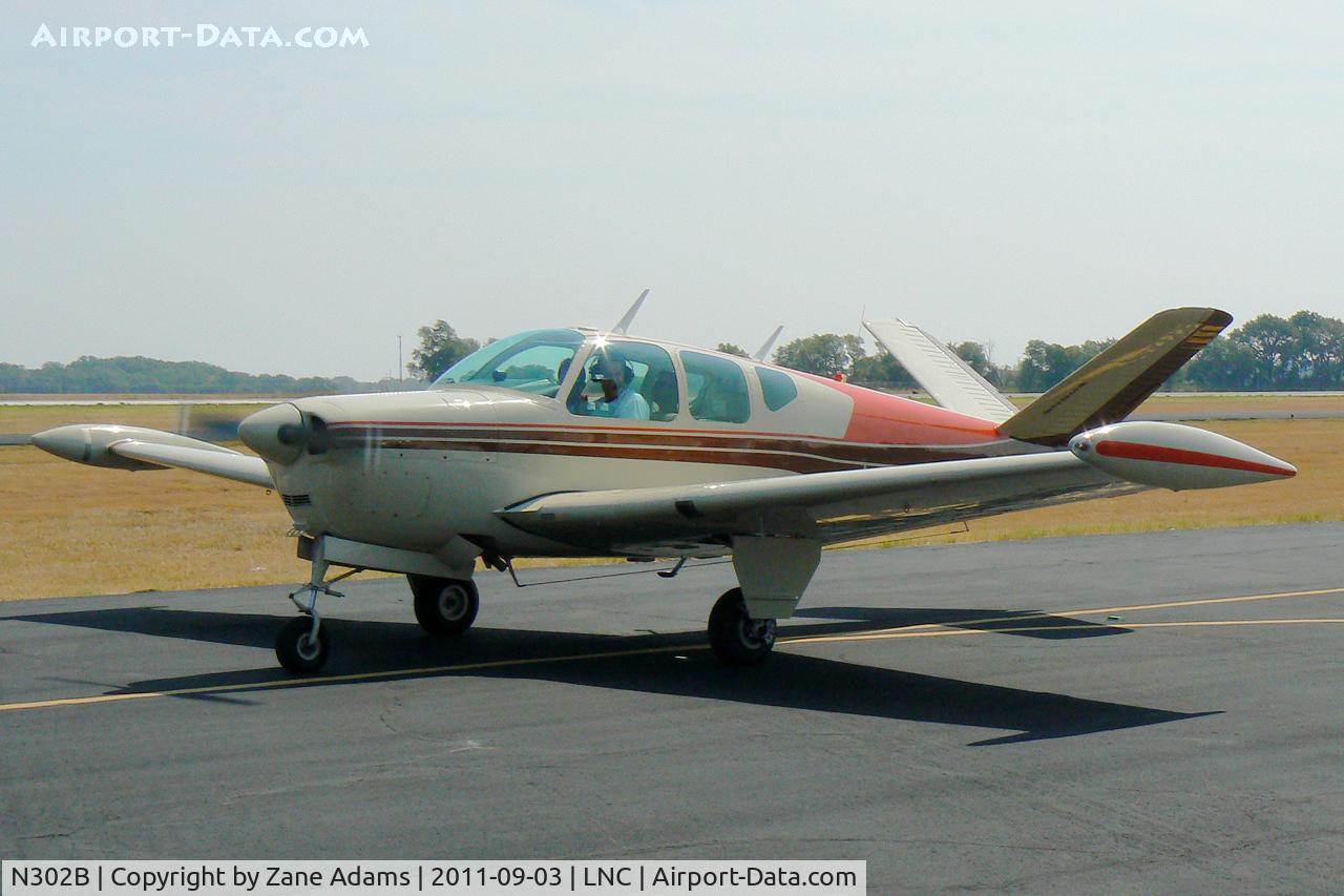 N302B, 1956 Beech G35 Bonanza C/N D-4726, At the 2011 Warbirds on Parade Fly-in at Lancaster Airport, TX