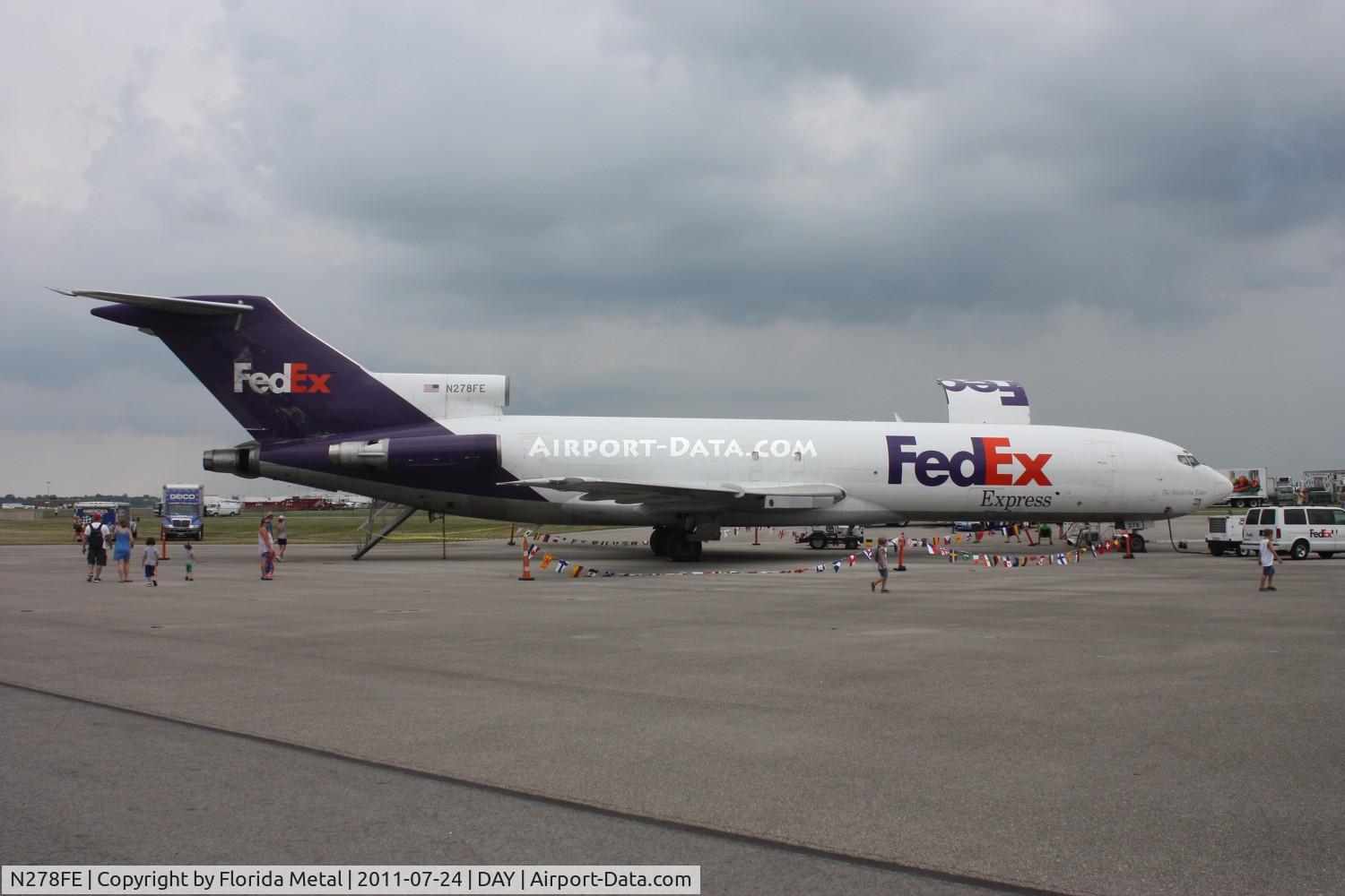 N278FE, 1980 Boeing 727-233F C/N 22345, Fed Ex 727