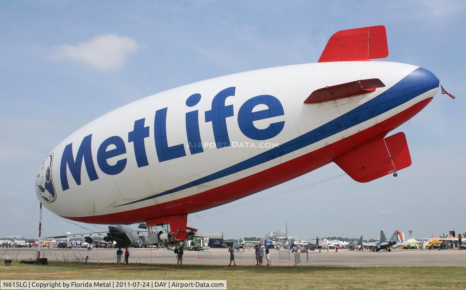 N615LG, 1997 American Blimp Corp A60R C/N 015, Snoopy