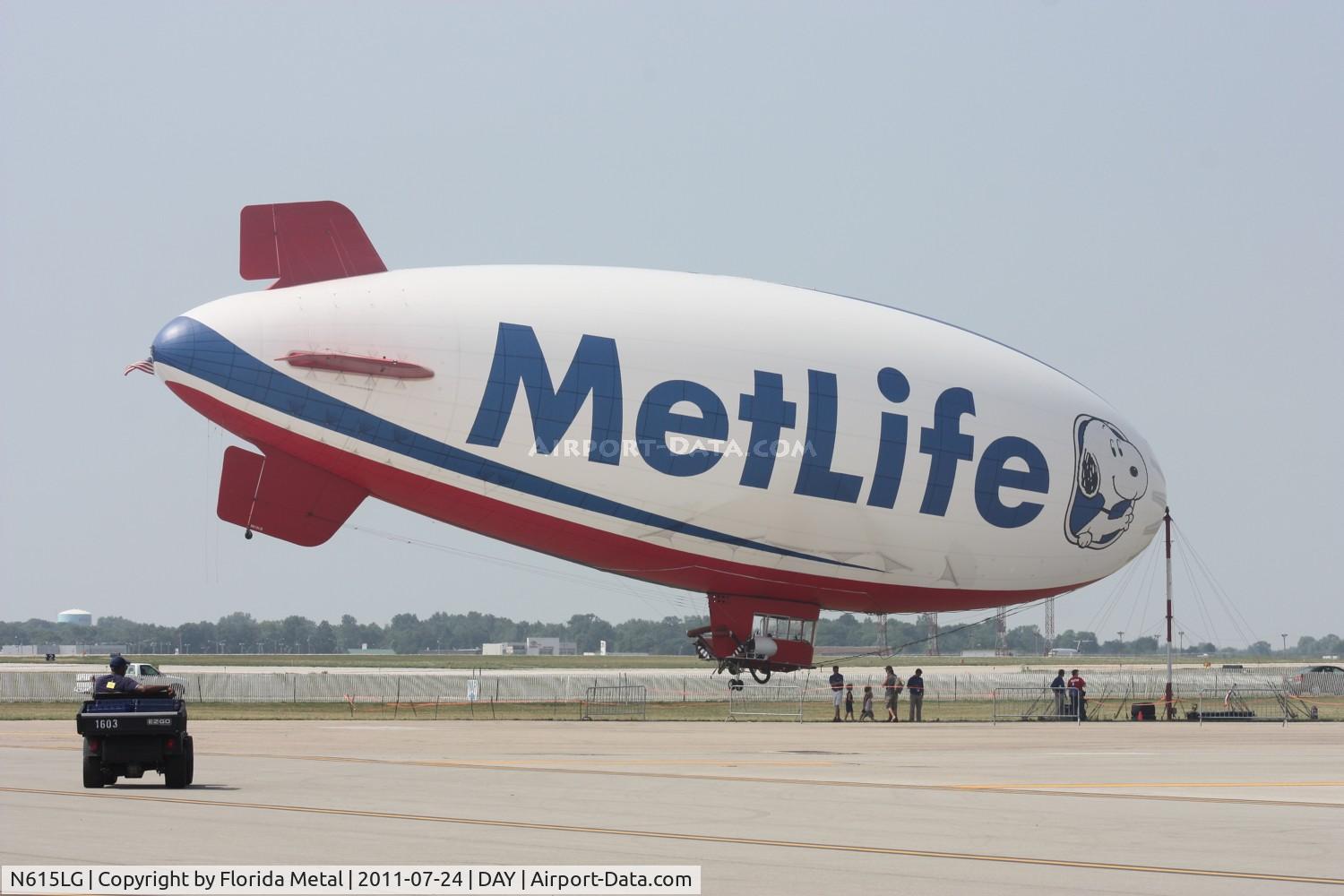 N615LG, 1997 American Blimp Corp A60R C/N 015, Snoopy