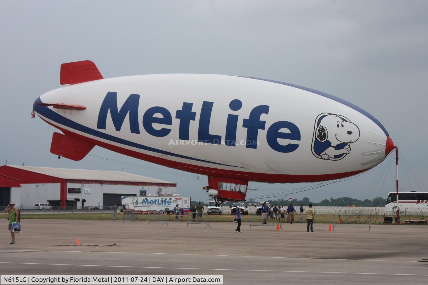 N615LG, 1997 American Blimp Corp A60R C/N 015, Snoopy