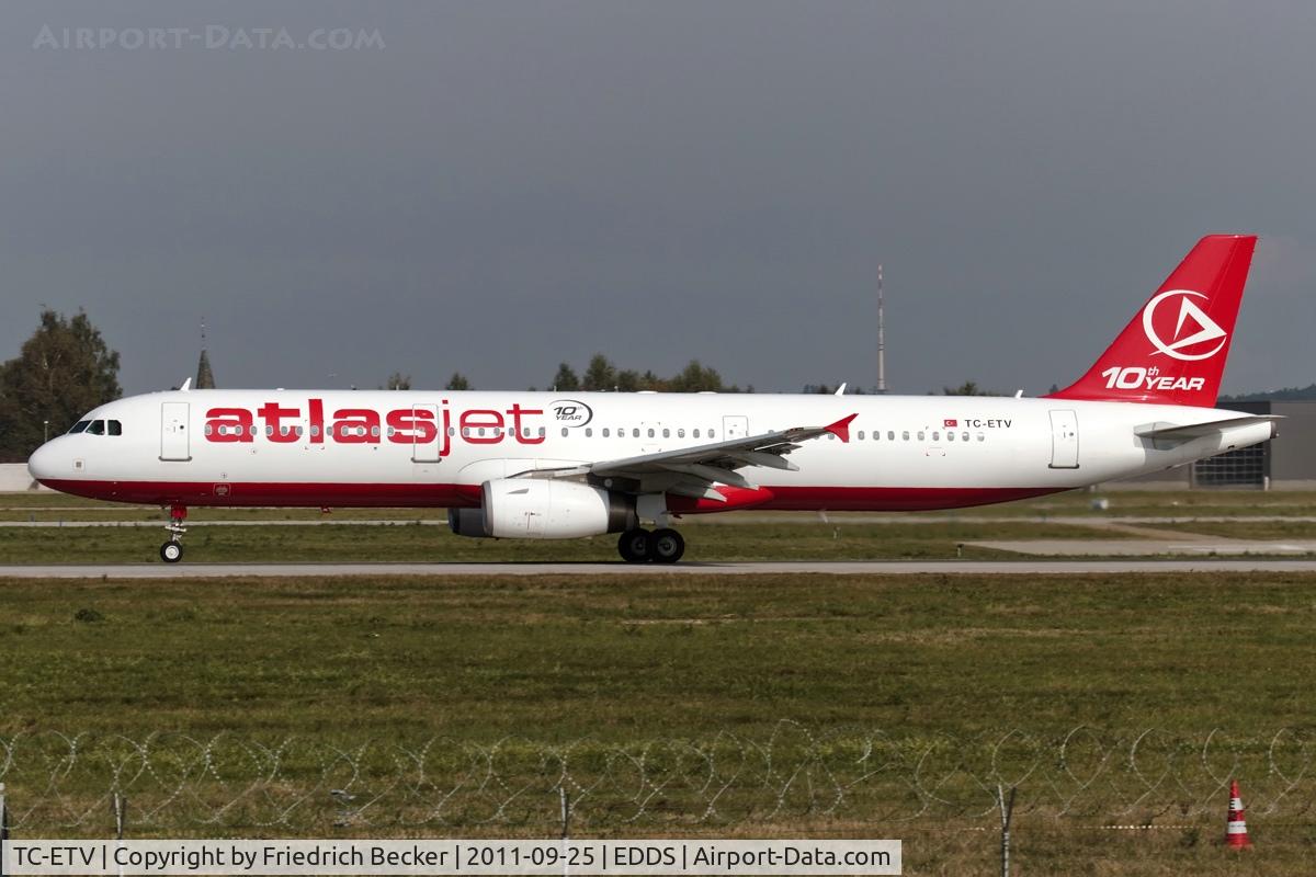 TC-ETV, 2003 Airbus A321-231 C/N 1950, departure via RW25