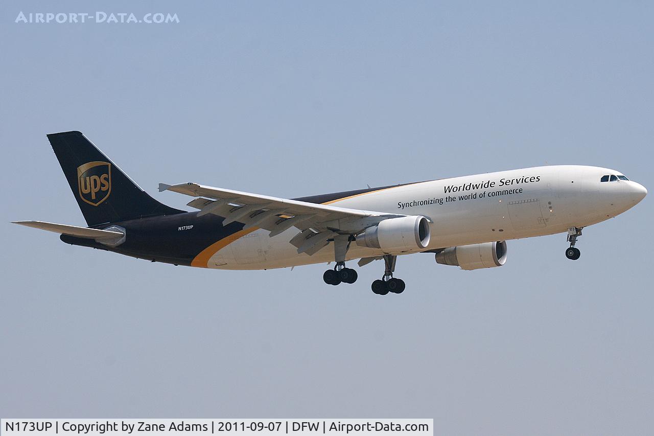 N173UP, 2006 Airbus A300F4-622R C/N 0868, UPS at DFW Airport