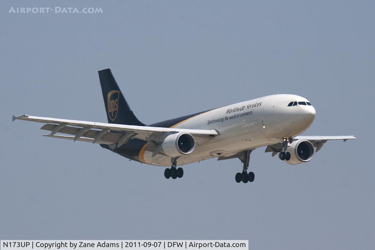 N173UP, 2006 Airbus A300F4-622R C/N 0868, UPS at DFW Airport