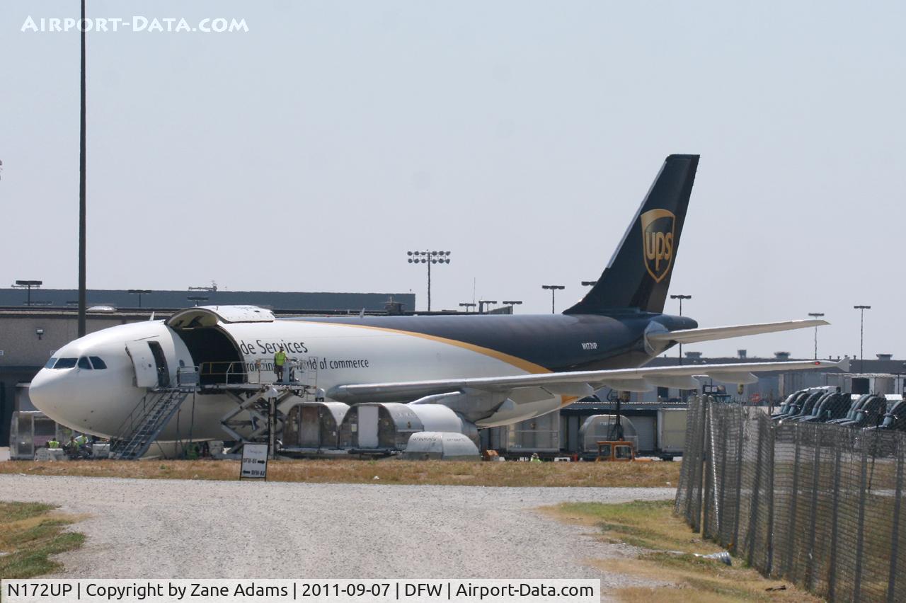 N172UP, 2006 Airbus A300F4-622R C/N 0867, UPS at DFW Airport