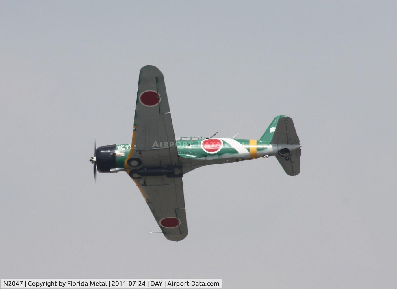N2047, 1952 Canadian Car & Foundry T-6 Harvard Mk.4 C/N CCF4-83, Modified Harvard to look like a Zero