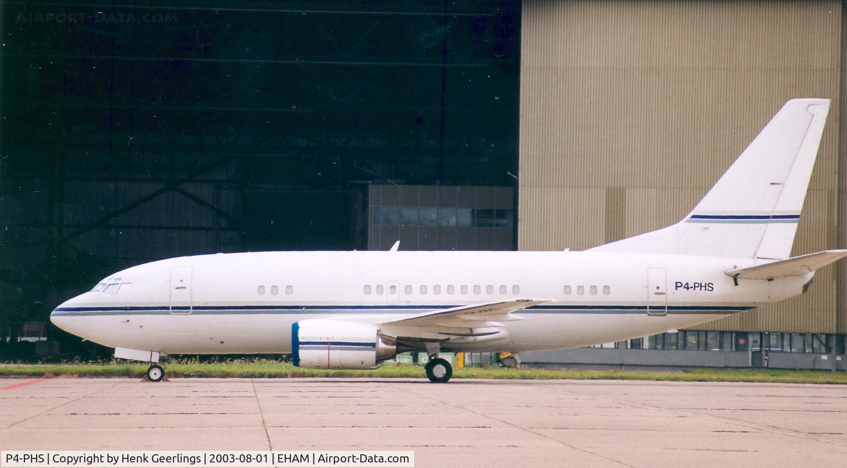 P4-PHS, 1991 Boeing 737-53A C/N 24970, Amcur Investments