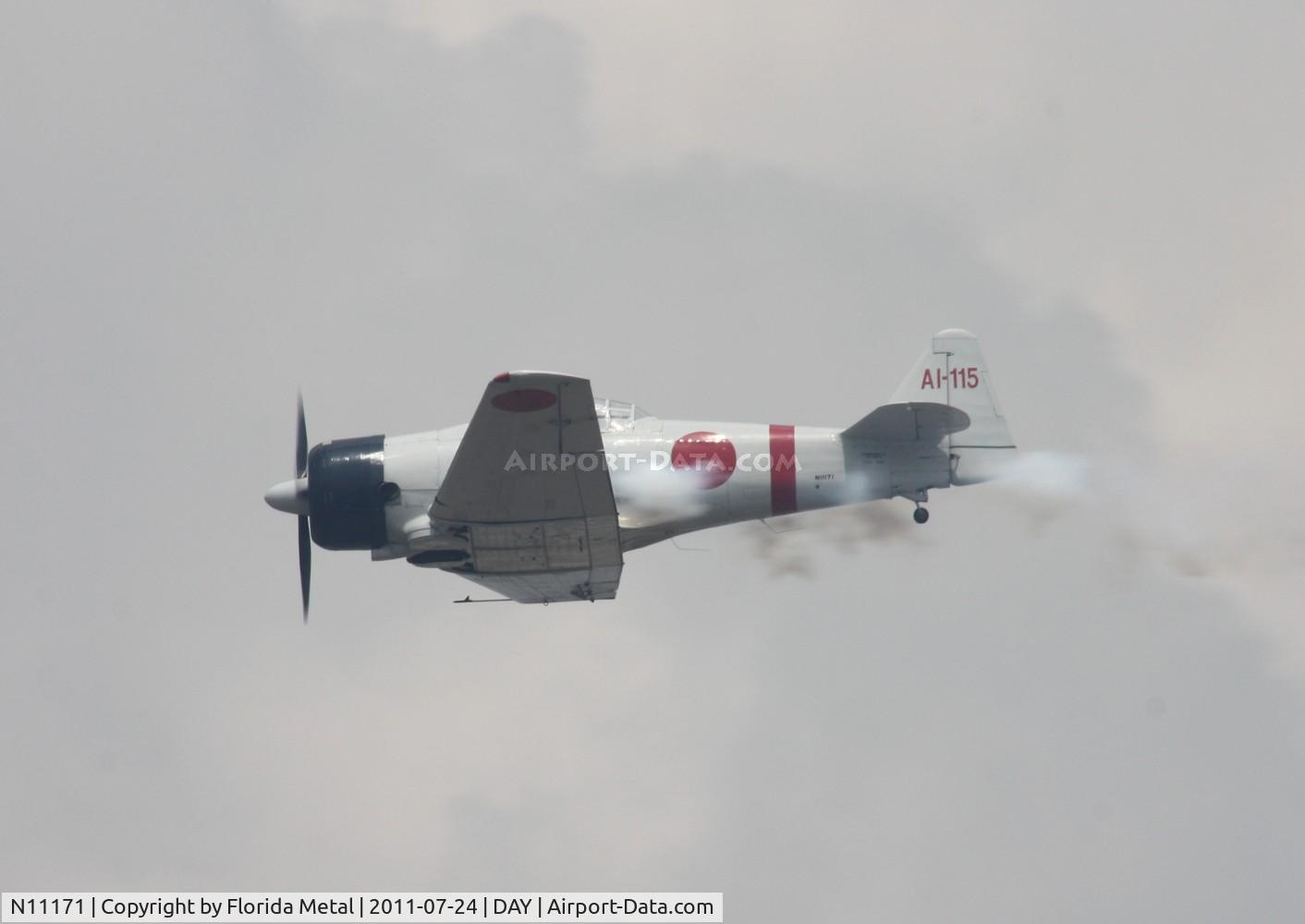 N11171, 1942 North American AT-6B Texan C/N 84-7800, AT-6B modified for Tora Tora Tora