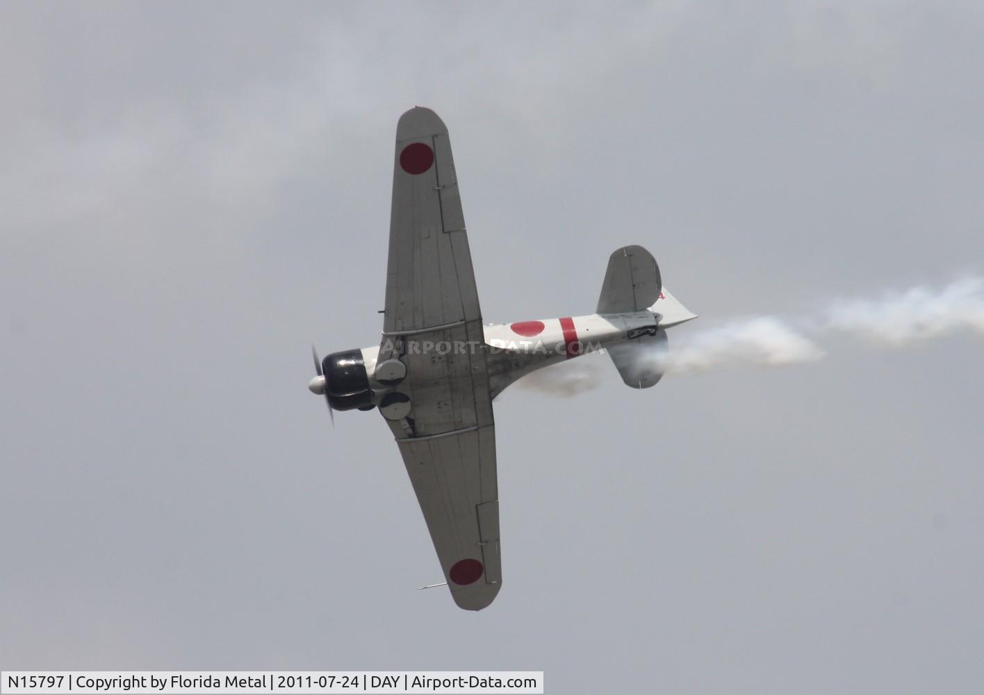 N15797, 1945 Canadian Car & Foundry T-6 Harvard Mk.4 C/N CCF4-199, Harvard modified to look like Zero