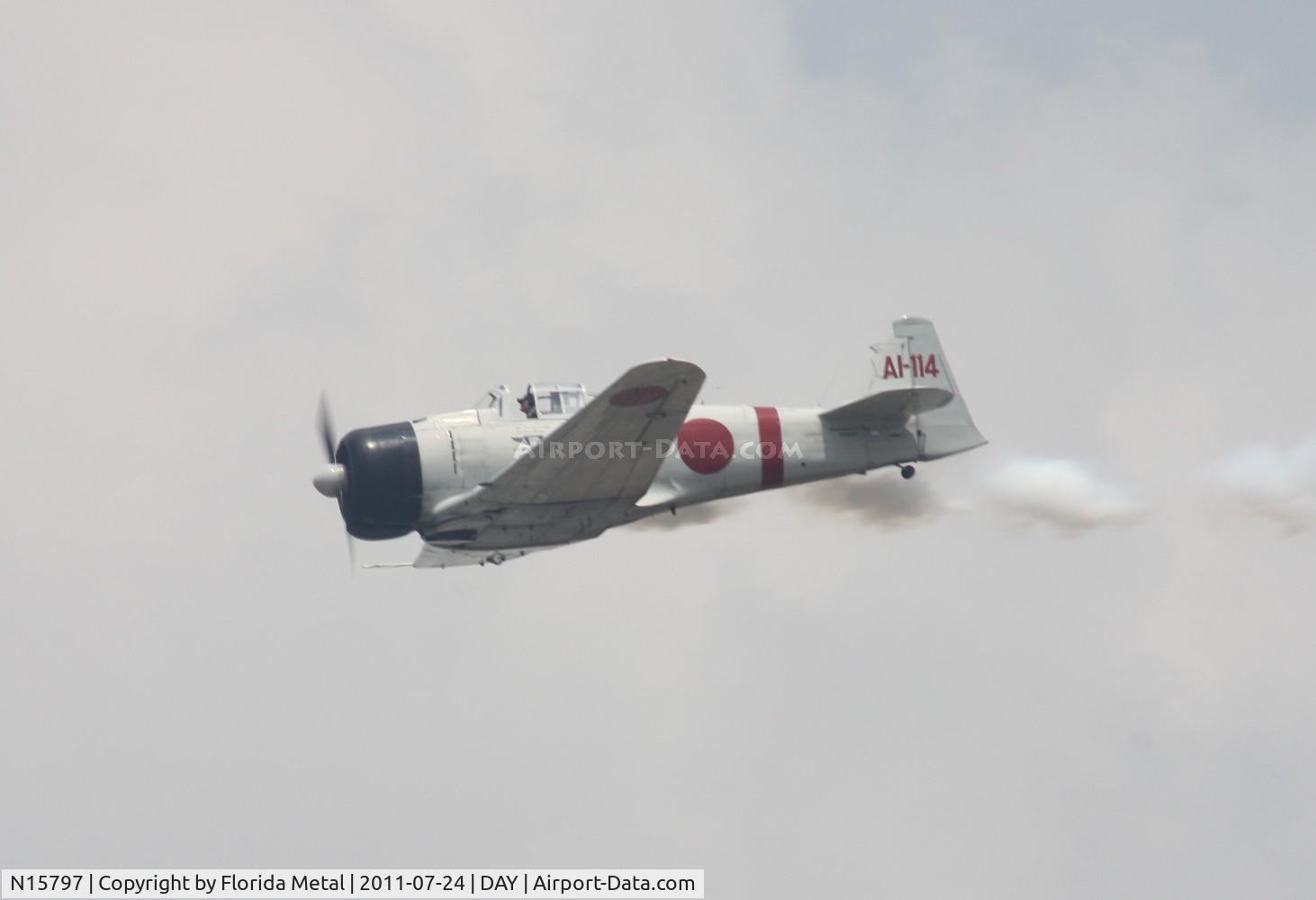 N15797, 1945 Canadian Car & Foundry T-6 Harvard Mk.4 C/N CCF4-199, Harvard made to look like Zero