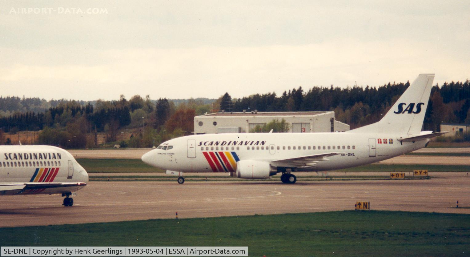 SE-DNL, 1993 Boeing 737-59D C/N 26422, SAS - Scandinavian