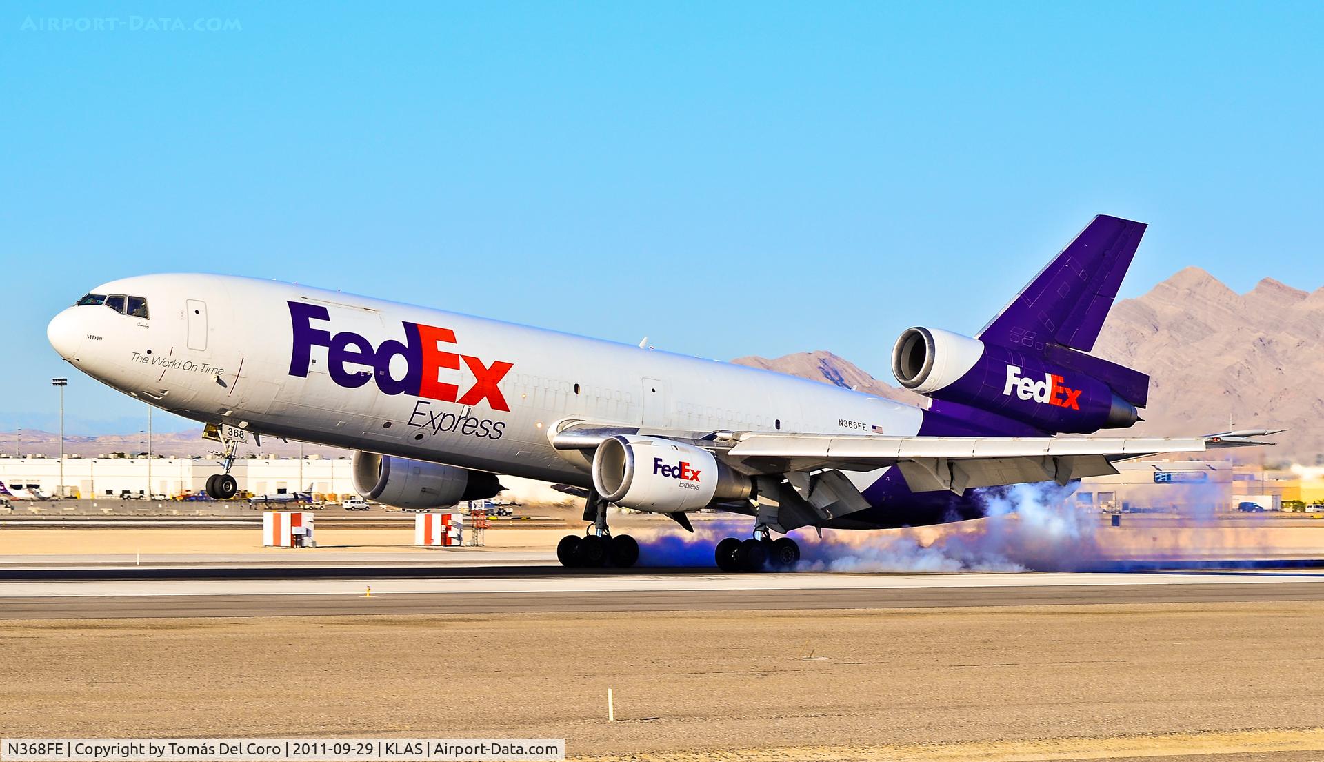 N368FE, 1971 McDonnell Douglas MD-10-10F C/N 46606, FedEx - Federal Express Boeing MD-10-10F N368FE (cn 46606/17) 