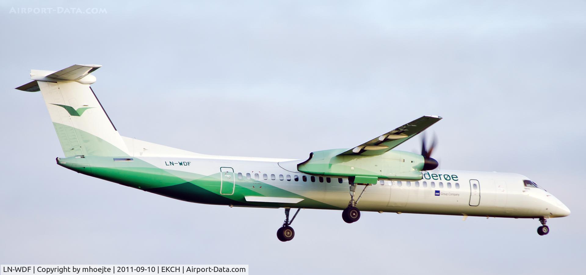 LN-WDF, 2009 De Havilland Canada DHC-8-402Q Dash 8 C/N 4244, Final Cph