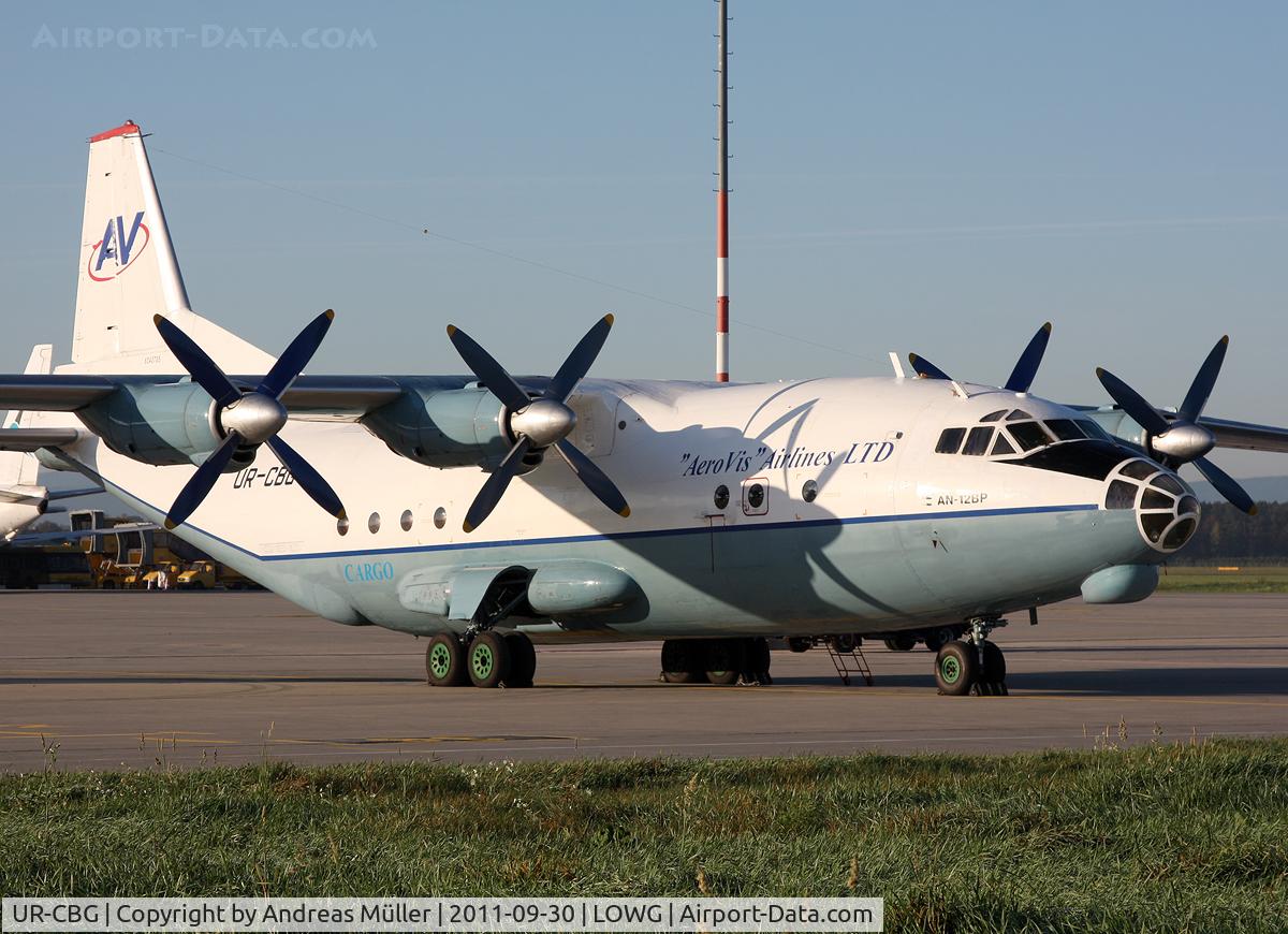 UR-CBG, 1966 Antonov An-12BK C/N 6343705, Cargo visitor