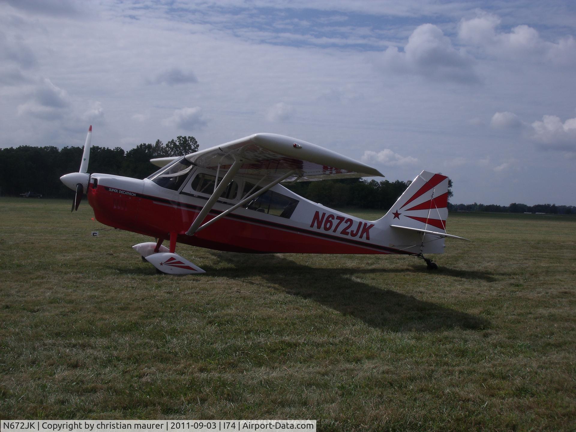 N672JK, 2006 American Champion 8KCAB Super Decathlon C/N 1025-2006, -
