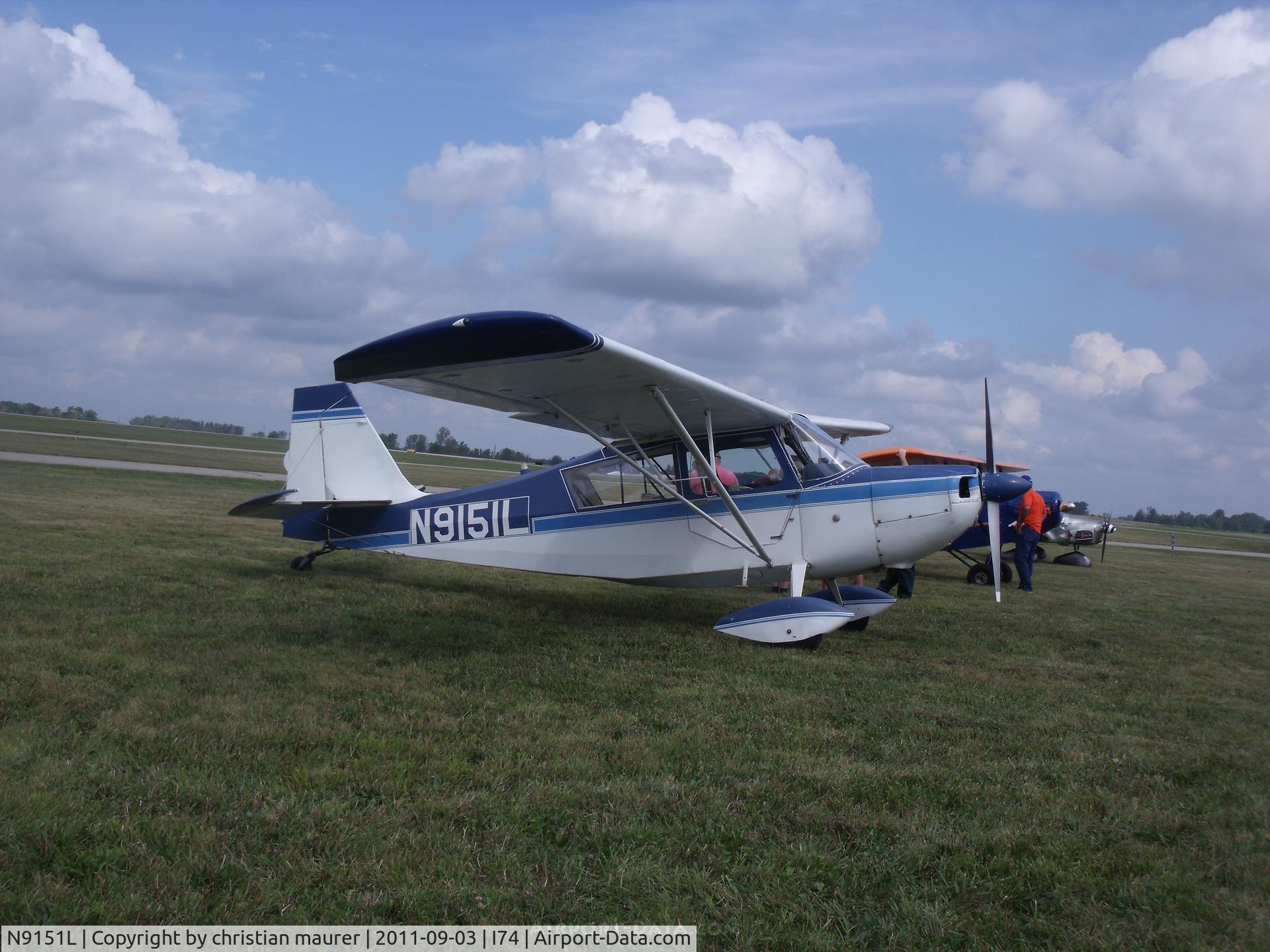 N9151L, 1971 Champion 7GCBC C/N 306-71, -