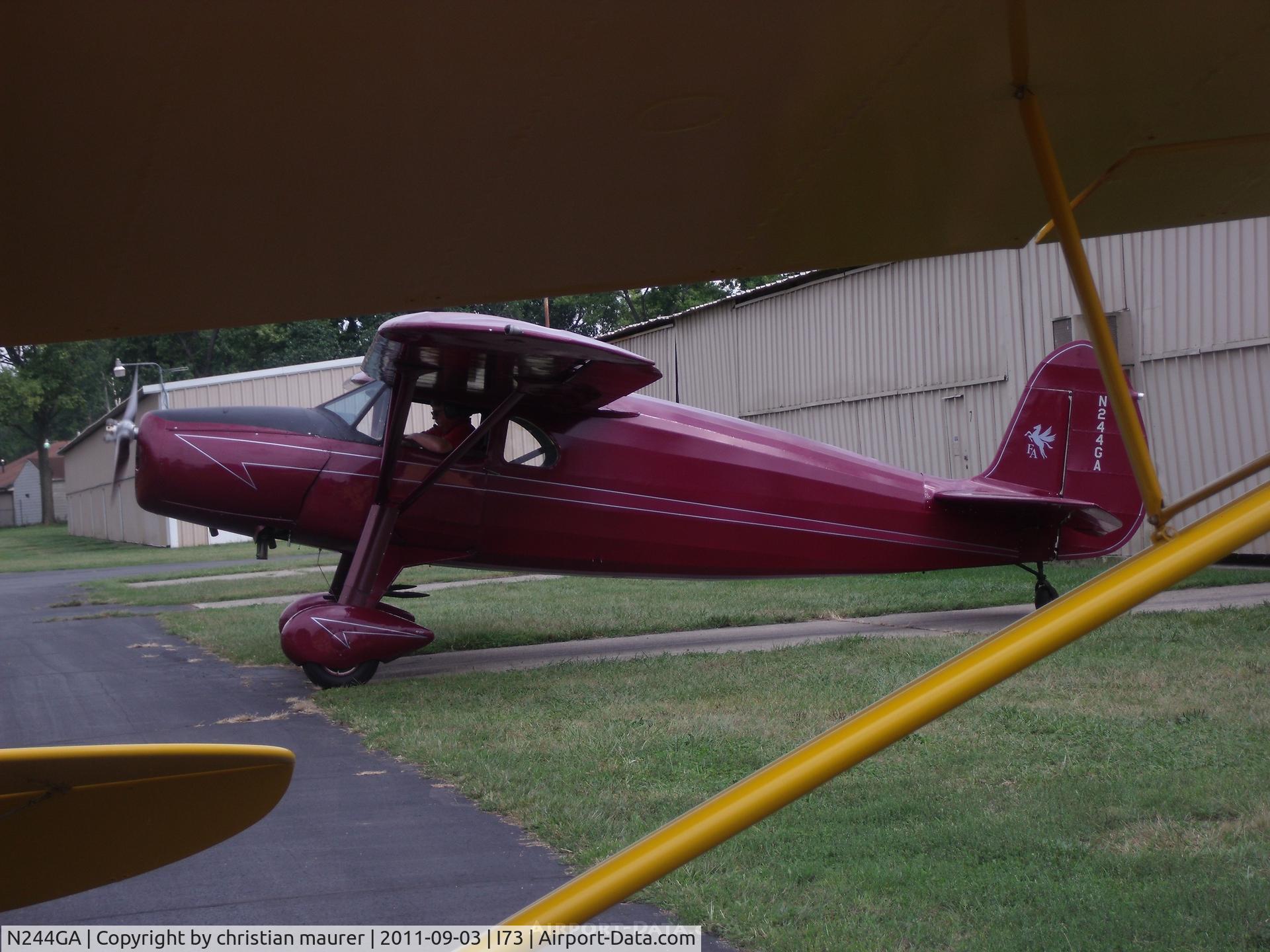 N244GA, Fairchild 24 H C/N 3218, -