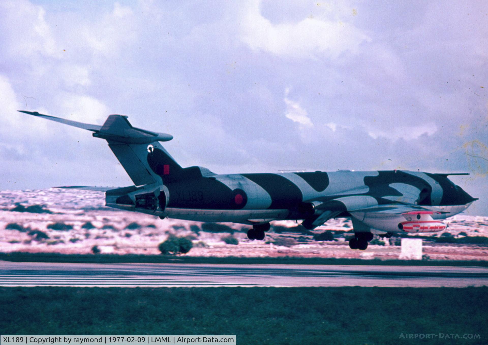 XL189, 1961 Handley Page Victor K.2 C/N HP80/70, Victor XL189 55Sqd RAF