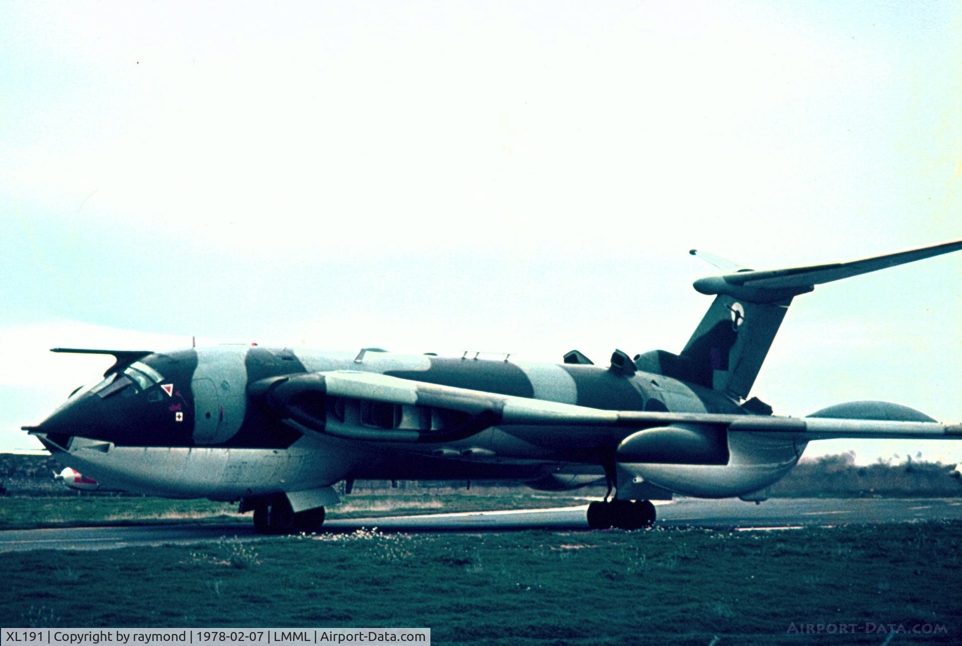 XL191, 1962 Handley Page Victor K.2 C/N HP80/72, Victor XL191 55Sqd RAF