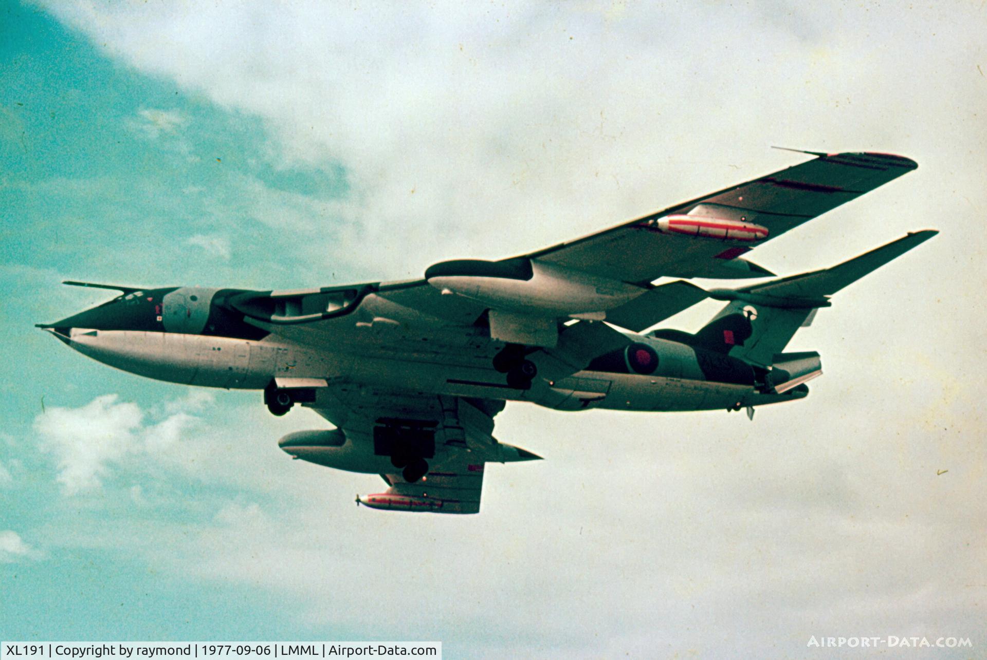 XL191, 1962 Handley Page Victor K.2 C/N HP80/72, Victor XL191 55Sqd RAF