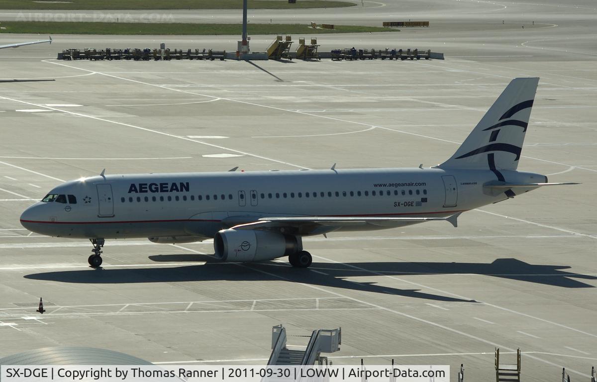 SX-DGE, 2009 Airbus A320-232 C/N 3990, Aegean Airbus A320