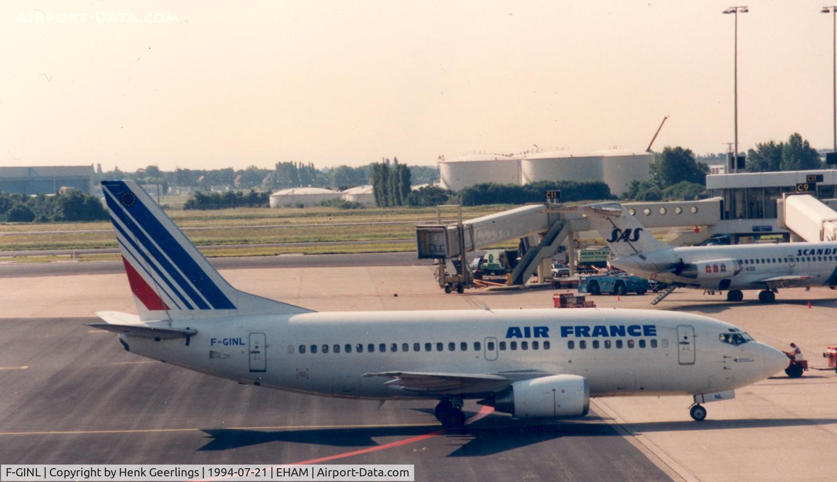 F-GINL, 1992 Boeing 737-53C C/N 24827, Air France