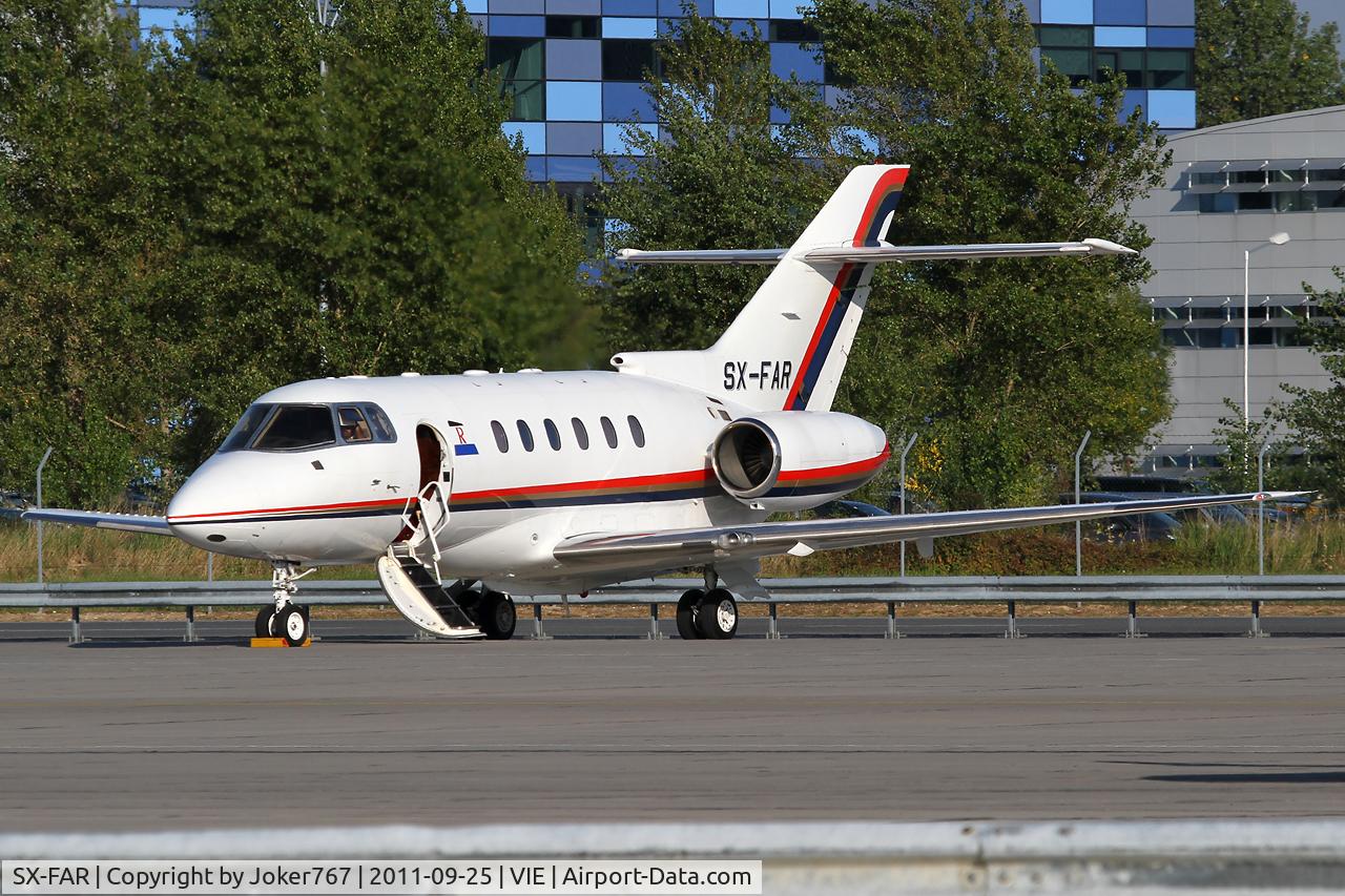 SX-FAR, 2000 Raytheon Hawker 800XP C/N 258495, Private
