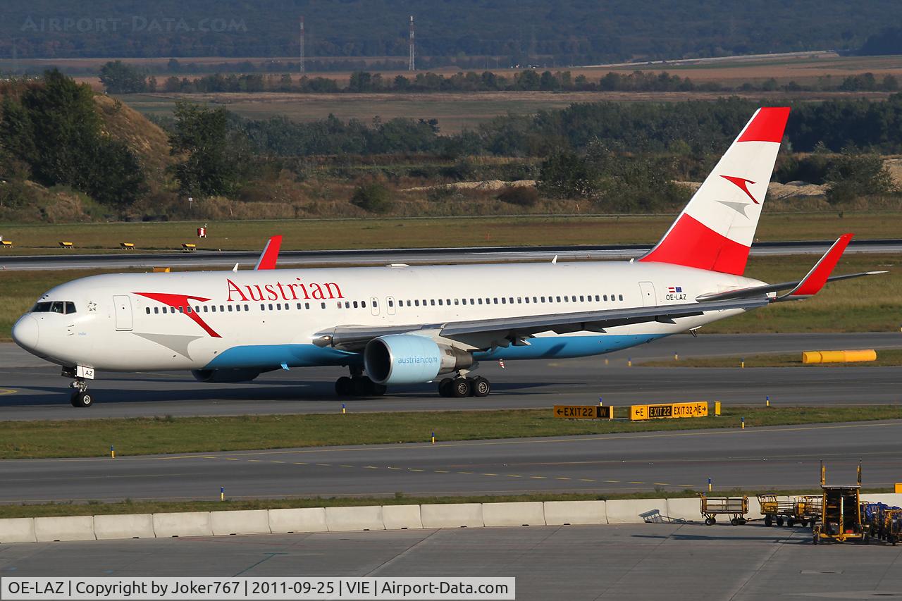 OE-LAZ, 1999 Boeing 767-3Z9 C/N 30331, Austrian Airlines