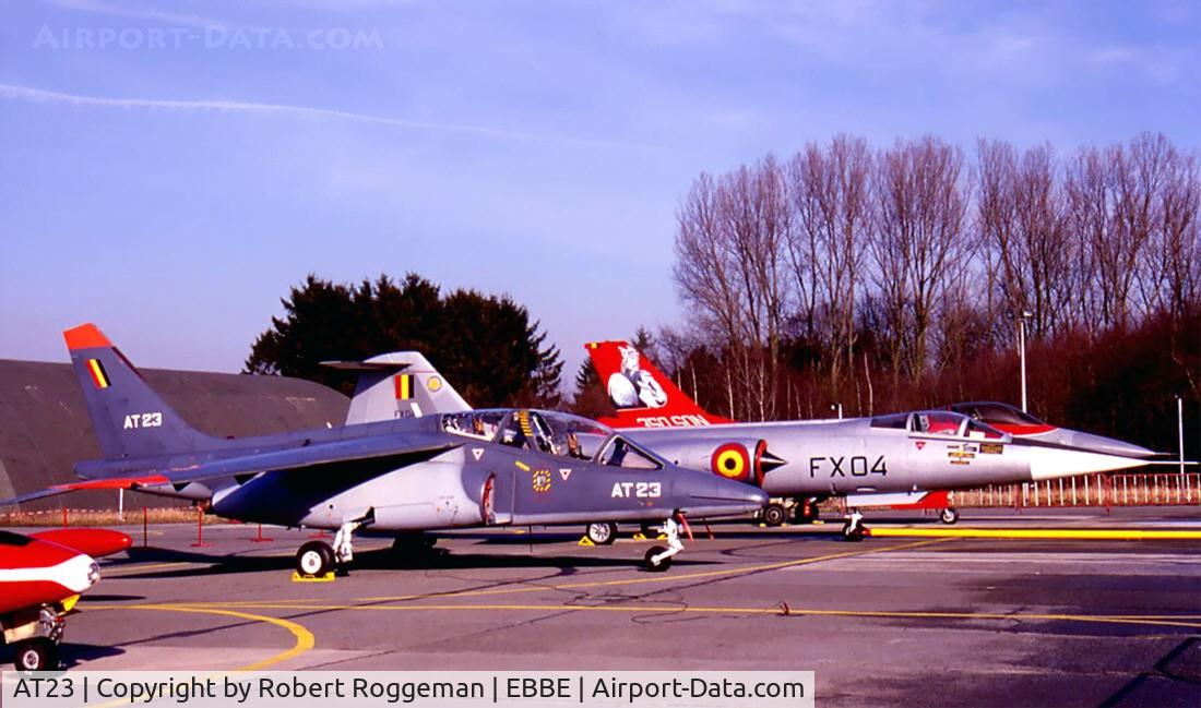 AT23, Dassault-Dornier Alpha Jet 1B C/N B23/1097, 1997.FX-04 preserved.FA-115 special colors 350 squadron.
