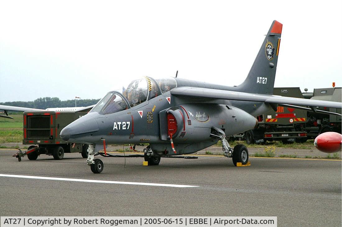 AT27, Dassault-Dornier Alpha Jet 1B C/N B27/1125, European Trainers Meet 2005