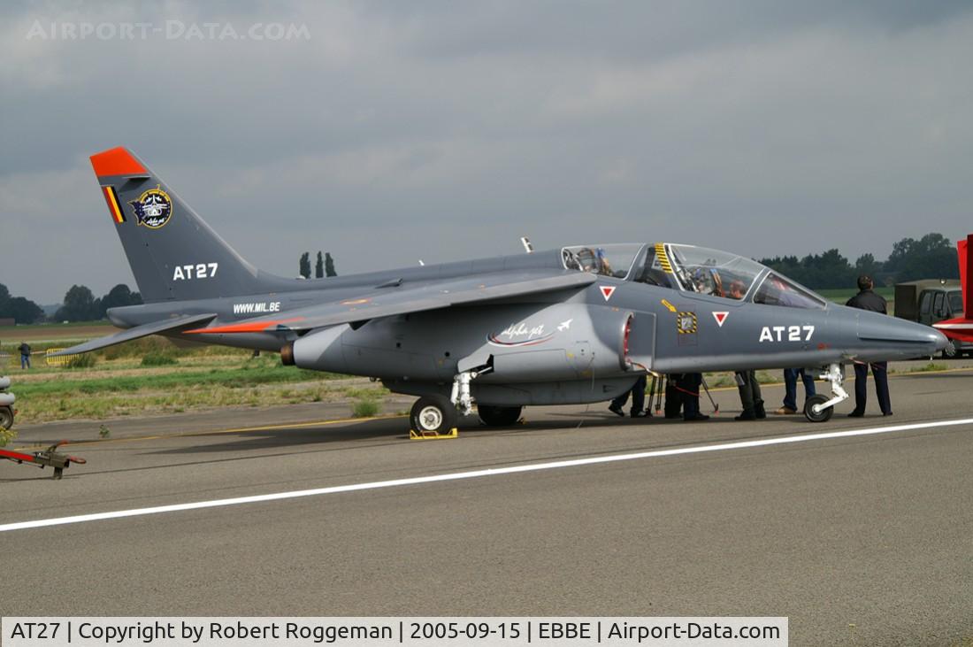 AT27, Dassault-Dornier Alpha Jet 1B C/N B27/1125, European Trainers Meet 2005