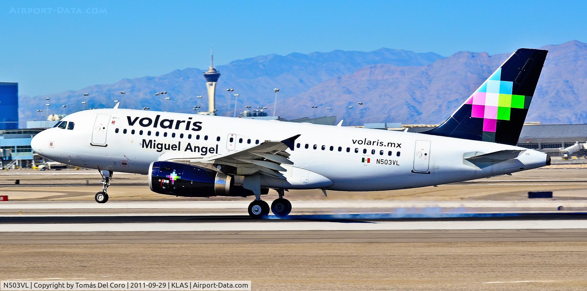 N503VL, 2008 Airbus A319-132 C/N 3491, N503VL Volaris Airlines 2008 Airbus A319-132 C/N 3491 