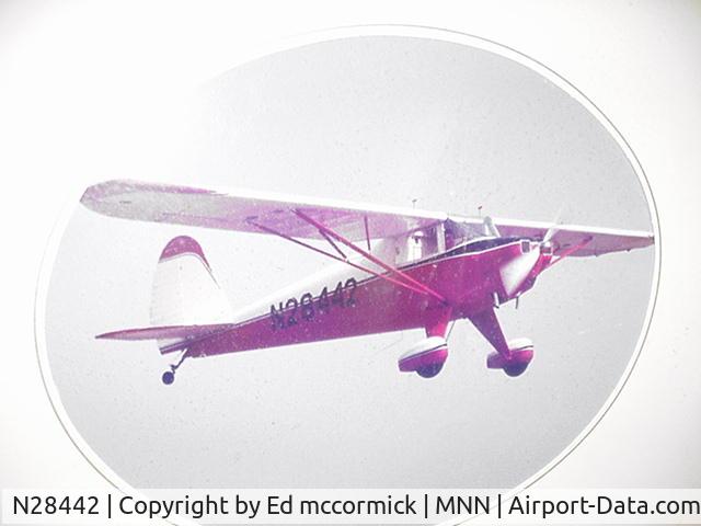 N28442, 1940 Luscombe 8A C/N 1309, N28442 about 23 yrs ago at marion ohio
