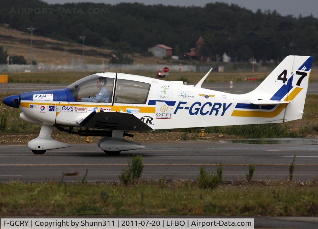 F-GCRY, Robin DR-400-120 C/N 1492, Participant of the French Young Pilot Tour 2011