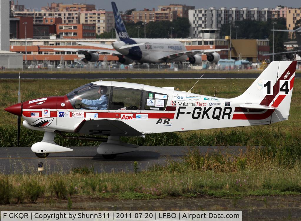 F-GKQR, Robin DR-400-120 C/N 2062, Participant of the French Young Pilot Tour 2011
