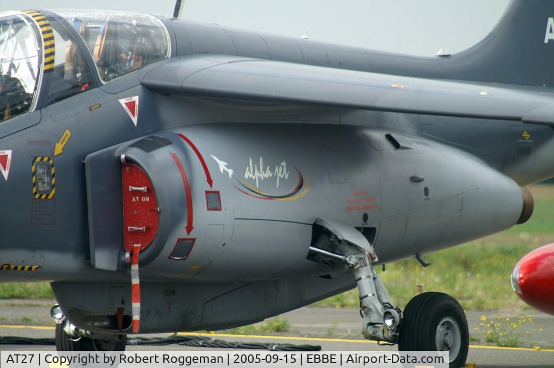AT27, Dassault-Dornier Alpha Jet 1B C/N B27/1125, European Trainers Meet 2005