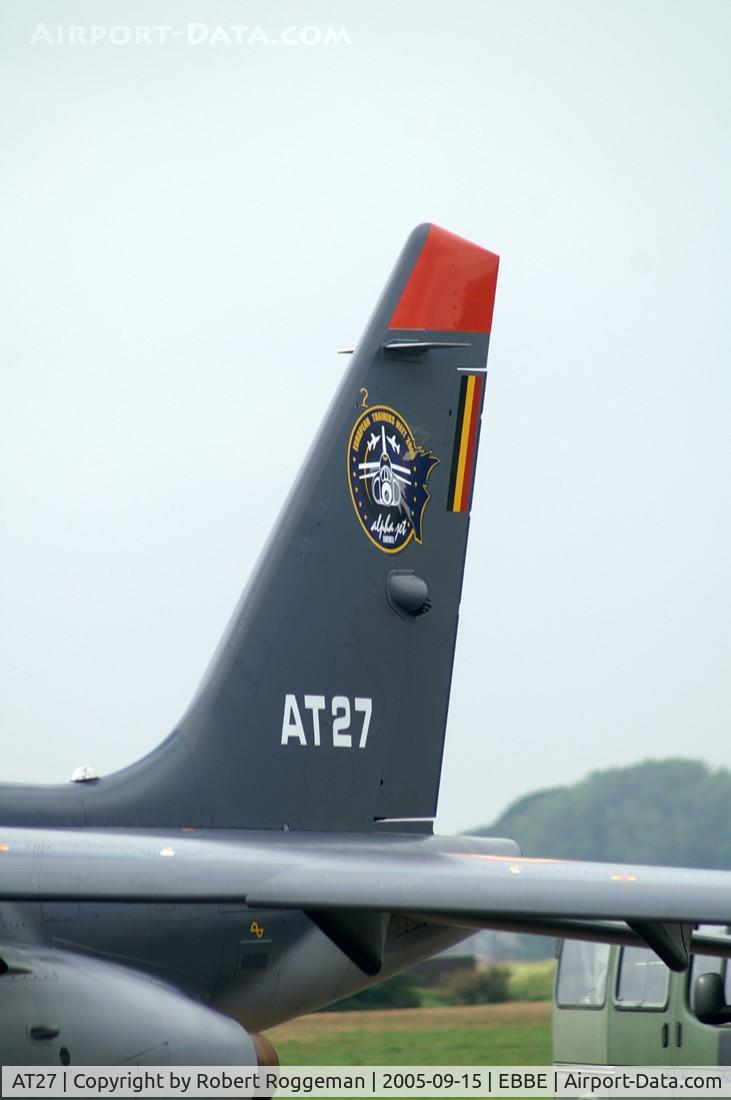 AT27, Dassault-Dornier Alpha Jet 1B C/N B27/1125, European Trainers Meet 2005