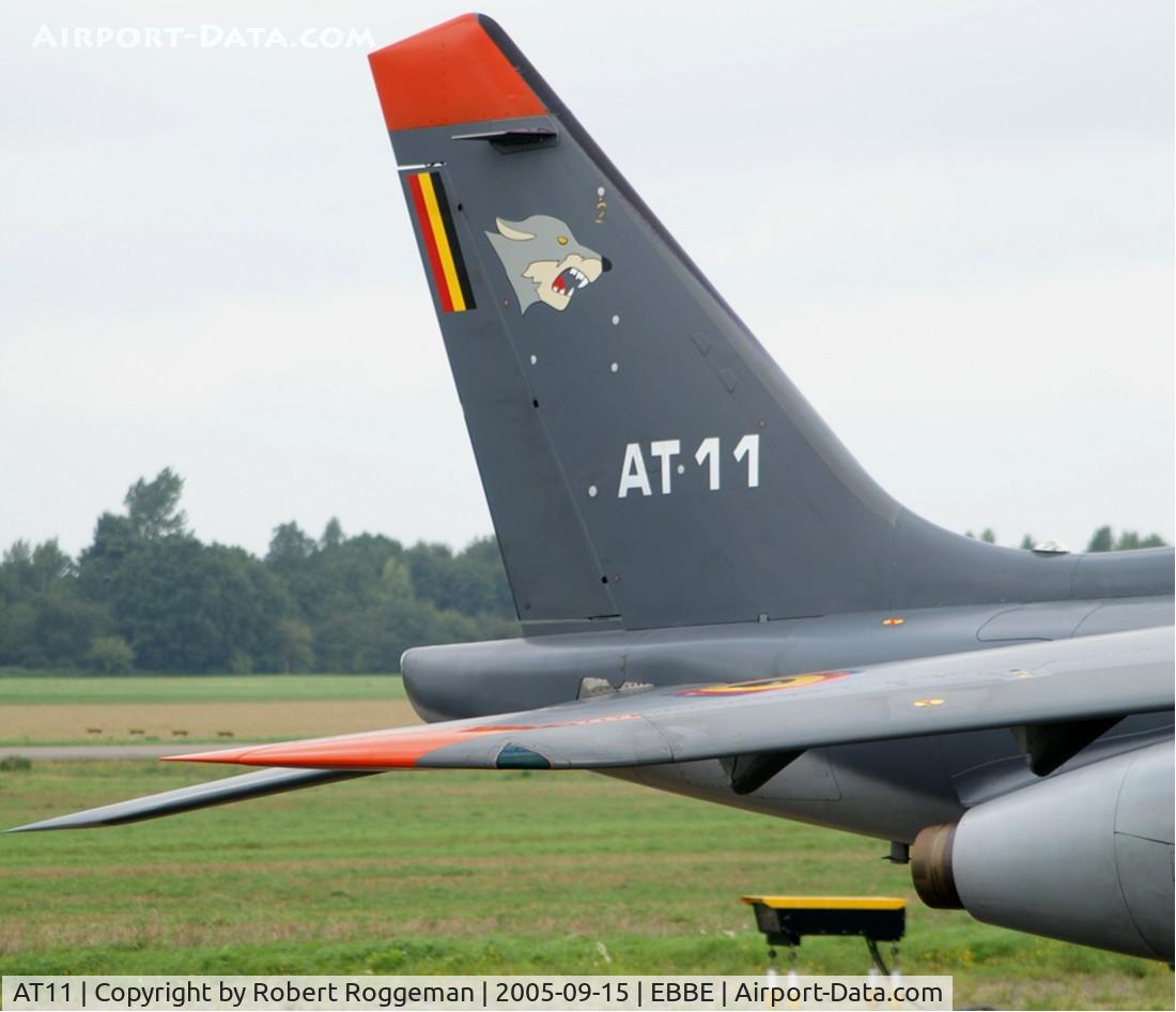 AT11, Dassault-Dornier Alpha Jet 1B C/N B11/1032, European Trainers Meet 2005
