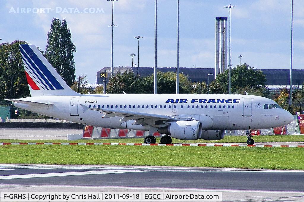 F-GRHS, 2001 Airbus A319-111 C/N 1444, Air France