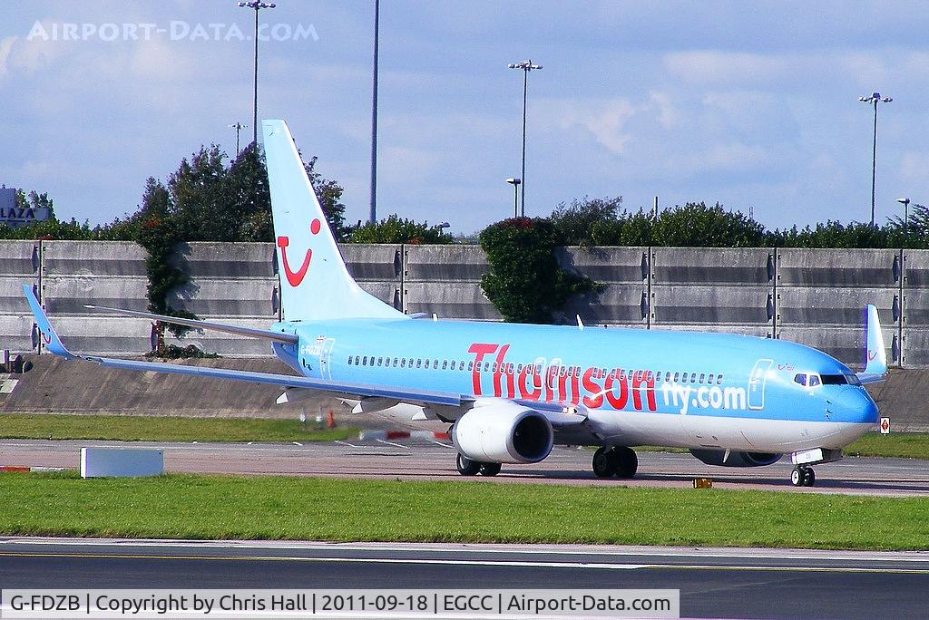G-FDZB, 2007 Boeing 737-8K5 C/N 35131, Thomson