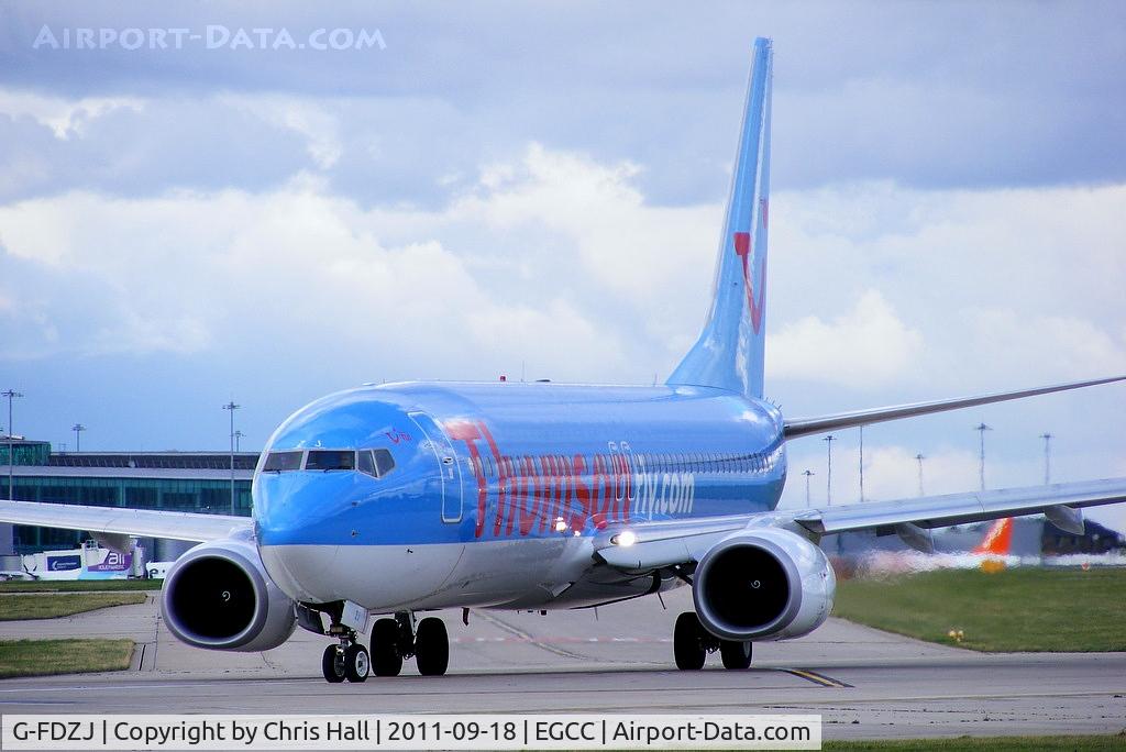 G-FDZJ, 2007 Boeing 737-8K5 C/N 34690, Thomson