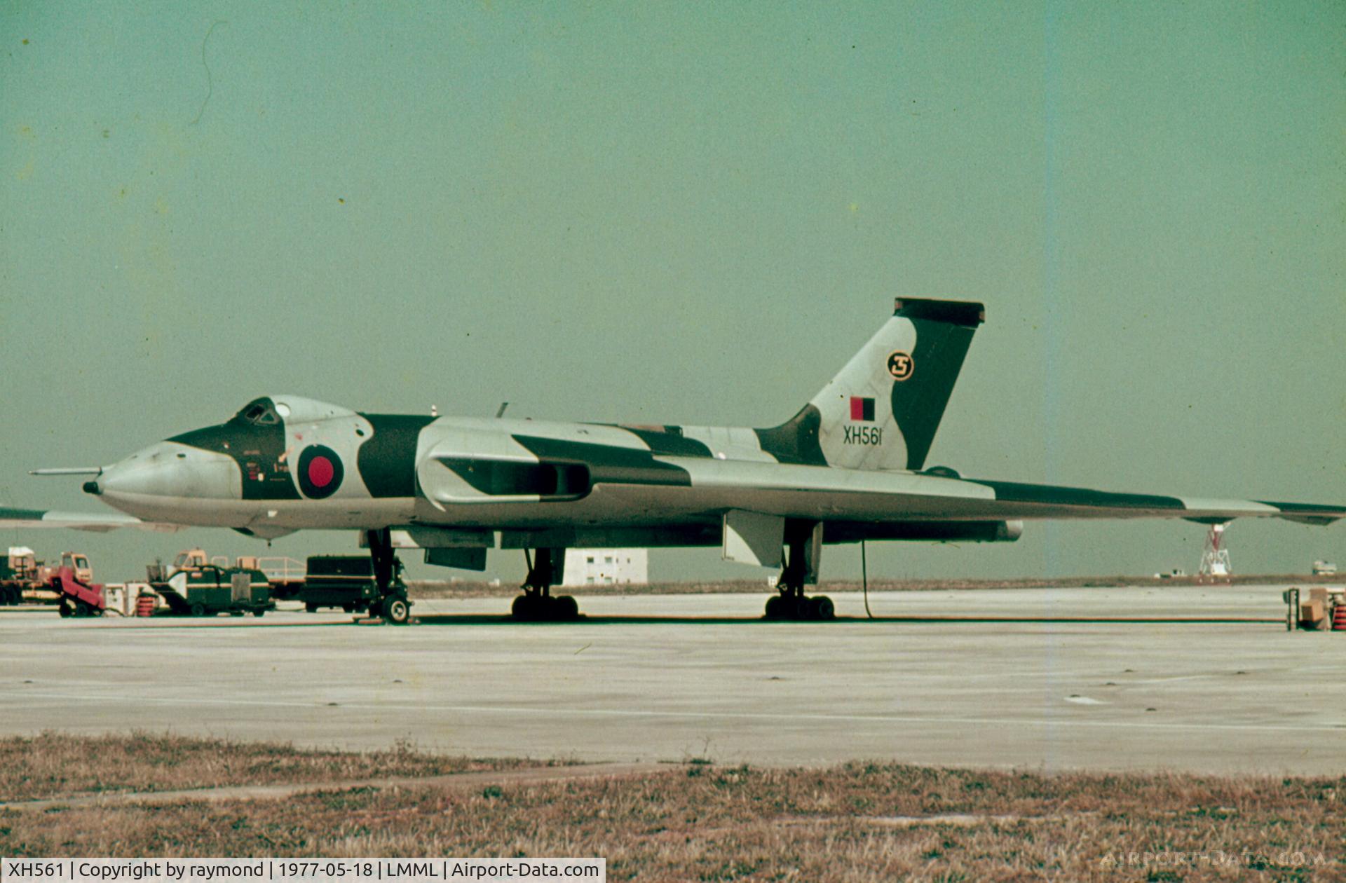 XH561, 1960 Avro Vulcan B.2 C/N Set 15, Vulcan XH561 35Sqd RAF