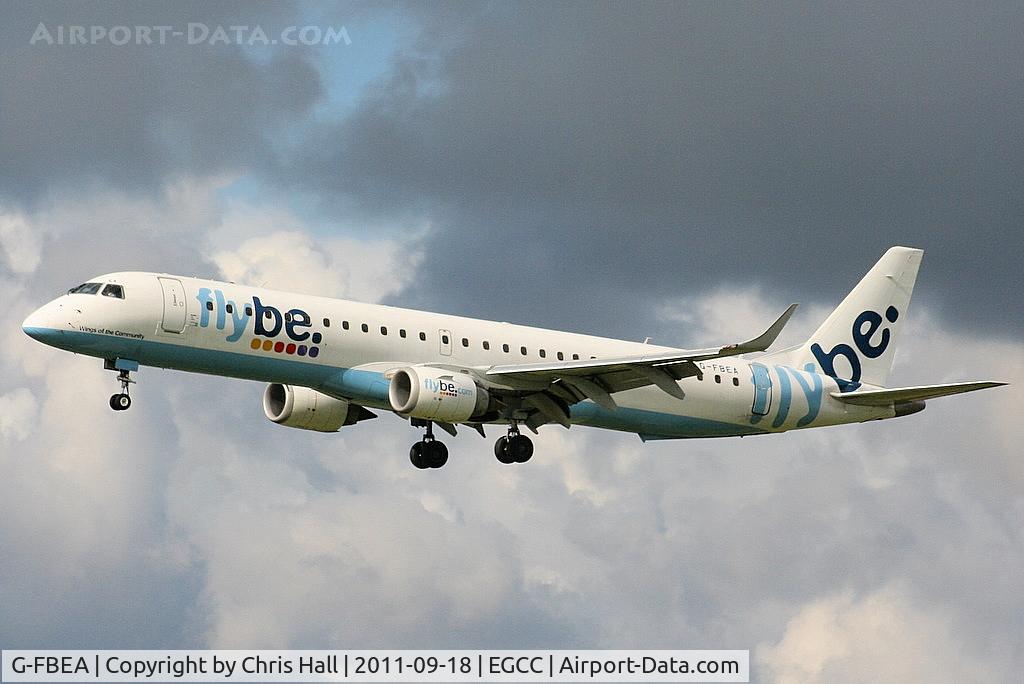 G-FBEA, 2006 Embraer 195LR (ERJ-190-200LR) C/N 19000029, flybe