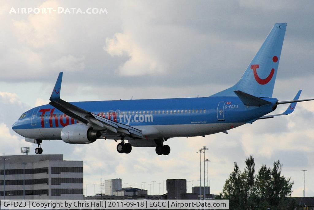 G-FDZJ, 2007 Boeing 737-8K5 C/N 34690, Thomson