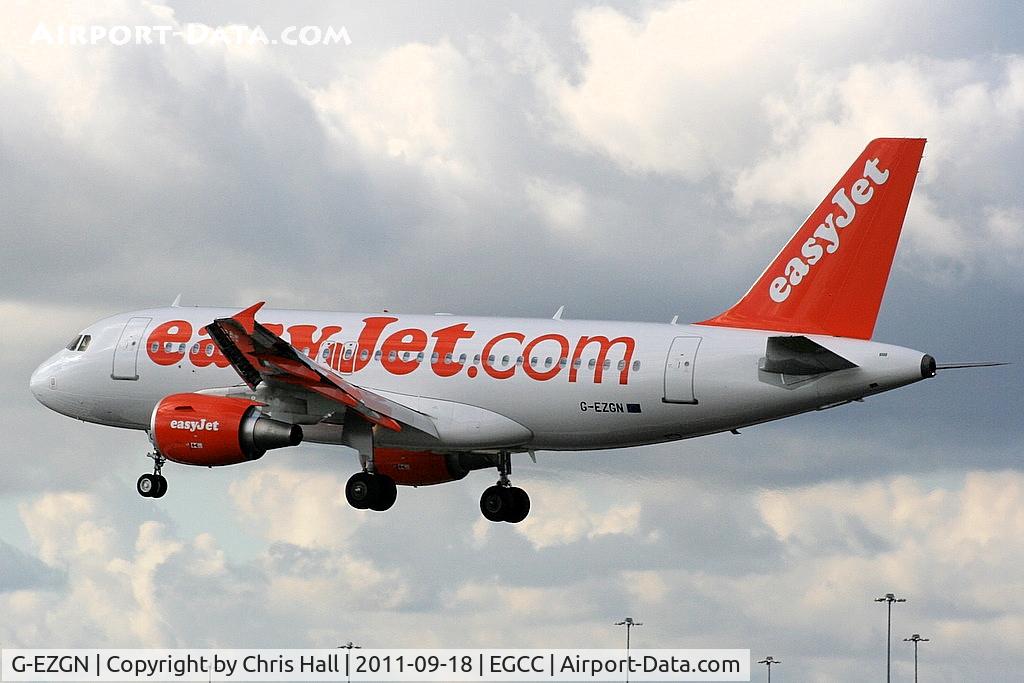 G-EZGN, 2011 Airbus A319-111 C/N 4781, easyJet