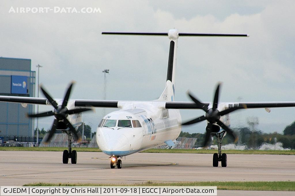 G-JEDM, 2003 De Havilland Canada DHC-8-402Q Dash 8 C/N 4077, flybe