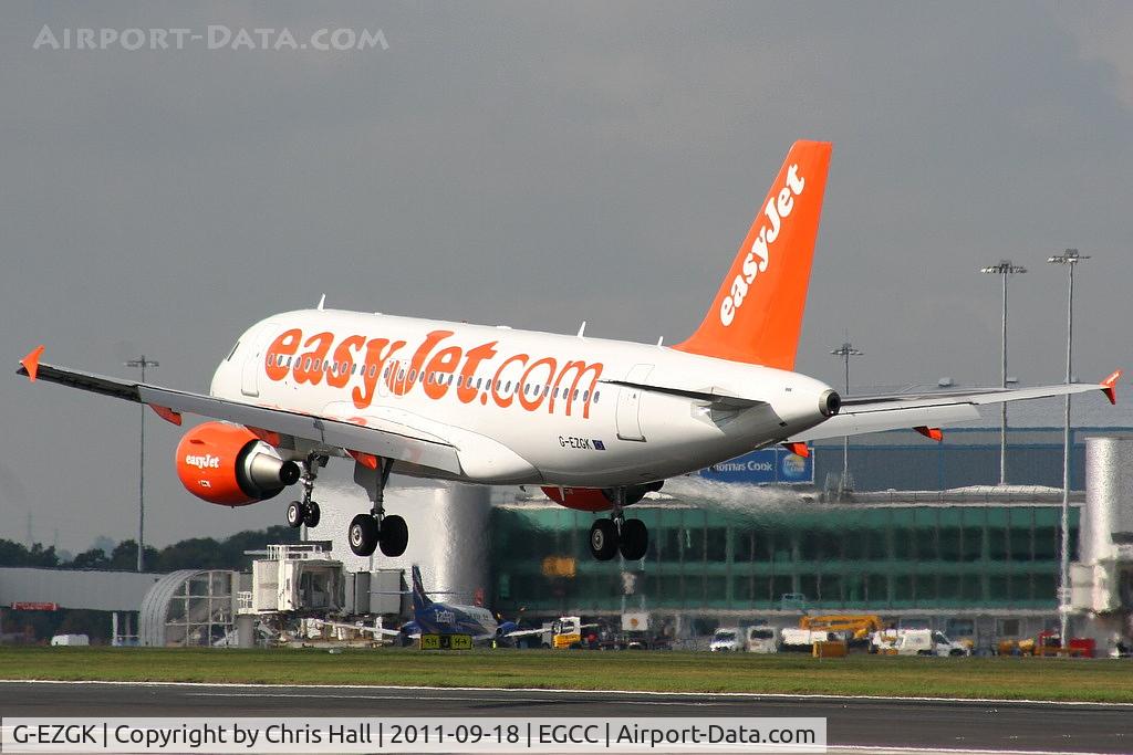 G-EZGK, 2011 Airbus A319-111 C/N 4717, easyJet