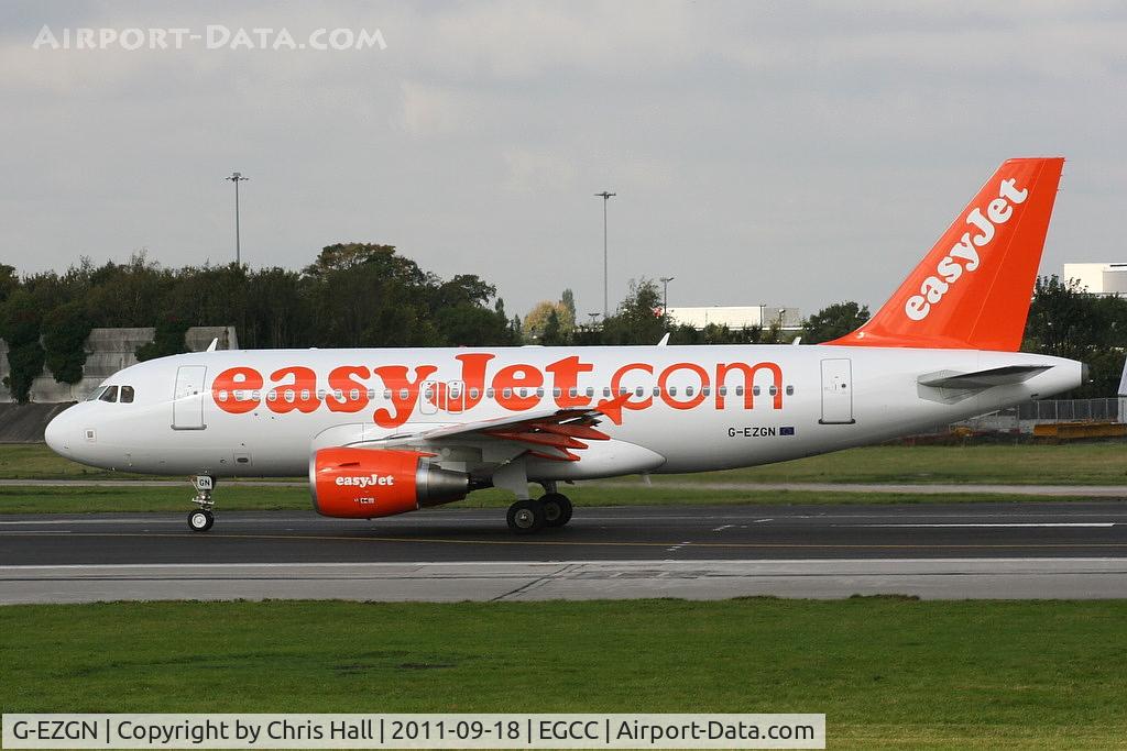 G-EZGN, 2011 Airbus A319-111 C/N 4781, easyJet