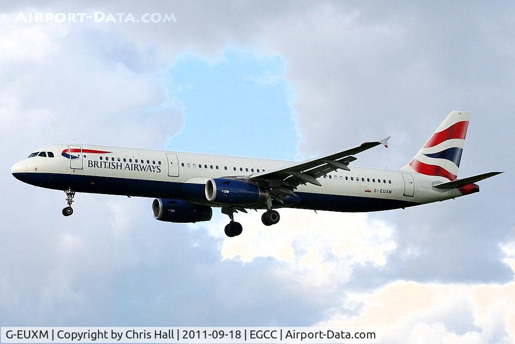G-EUXM, 2007 Airbus A321-231 C/N 3290, British Airways